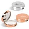 Vinyl & UV Stickers : Glamorous 2-in-1 Lip Balm and Mirror Set (Silver & Rose Gold)(AMD)(HWB-9910)