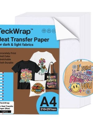 Teckwrap : Heat Transfer Paper for Inkjet Glitter Blue