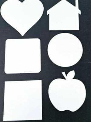 Sublimation Blanks : SUBLI-PRET Coasters (6 Styles) Set of 5 Per pack