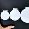 Medals2 Laser Sublimation Blanks : 3mm or 4mm Subli-Acrylic Medals with Sublimation Ribbon (S, M, L)