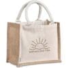Okiyo Chinsai Mini Jute & Cotton Gift Bag Single Branded Sublimation Blanks : Okiyo Chinsai Mini Jute & Cotton Gift Bag (AMD)(BG-OK-485)