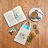 Sublimation Blanks : Okiyo Chinsai Natural Mini Jute & Cotton Gift Bag (AMD)(BG-OK-475)