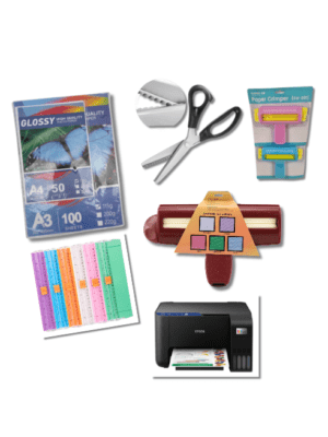 Arts & Crafts : A5 Mini Paper Trimmer with Ruler & Arm