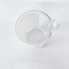 11oz Glass Mug with Patch Top View Sublimation Blanks : 11oz Plain Glass Patch Mug