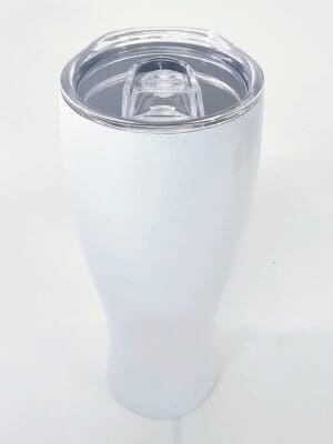 Sublimation Blanks : 380ml Draught White Tumbler
