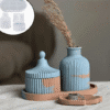 Resin & Epoxy : 4 Piece Tray, Vase & Container Set [Code TU184_B)