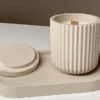 Resin & Epoxy : 4 Piece Tray, Candle Jar & Container [Code TU184_D)