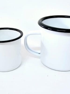 Sublimation Blanks : Enamel Metal Mugs (TTX)