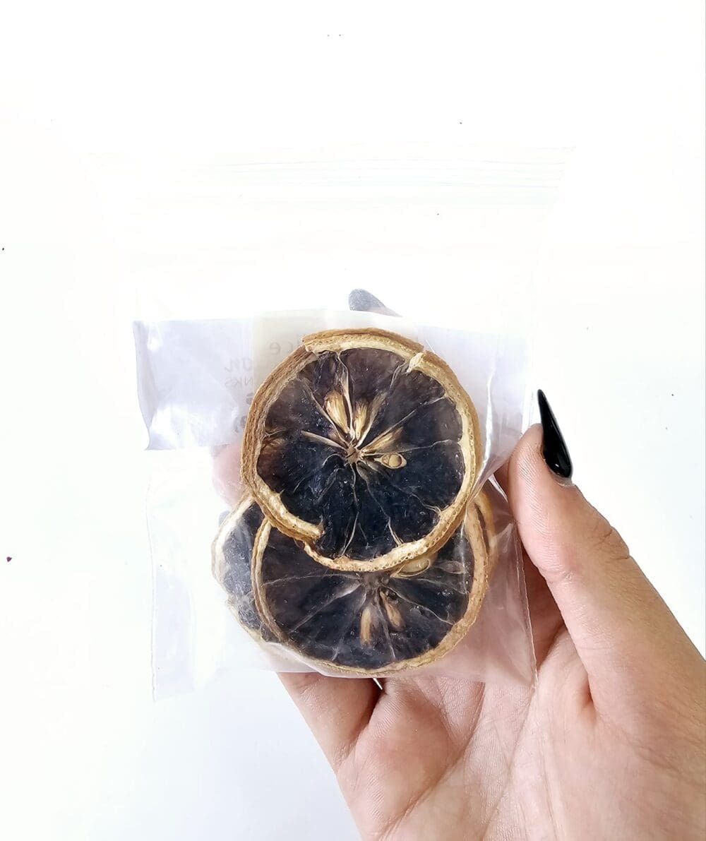 Epoxy, Soap & Candle Art : Lemon Slice in a bag  (DF9)