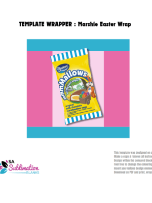 Design Corner : Template for Marshie Easter Eggs