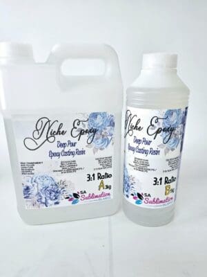 Niche Deep Pour Epoxy 3 to 1 Resin Supplies : Niche Epoxy, Deep Pour 3:1 4kg (3kg A, 1kg B)