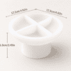 Silicone Moulds : Pedestal Bowl/Tray Silicone Mould (Code TUM_AN)