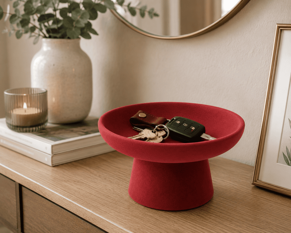 Silicone Moulds : Pedestal Bowl/Tray Silicone Mould (Code TUM_AN)
