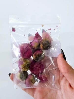 Epoxy, Soap & Candle Art : Peony in a bag (DF12)