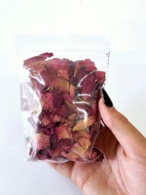 Epoxy, Soap & Candle Art : Rose Petals in a bag (DF15)
