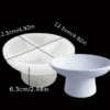 Silicone Moulds : Pedestal Bowl/Tray Silicone Mould (Code TUM_AN)