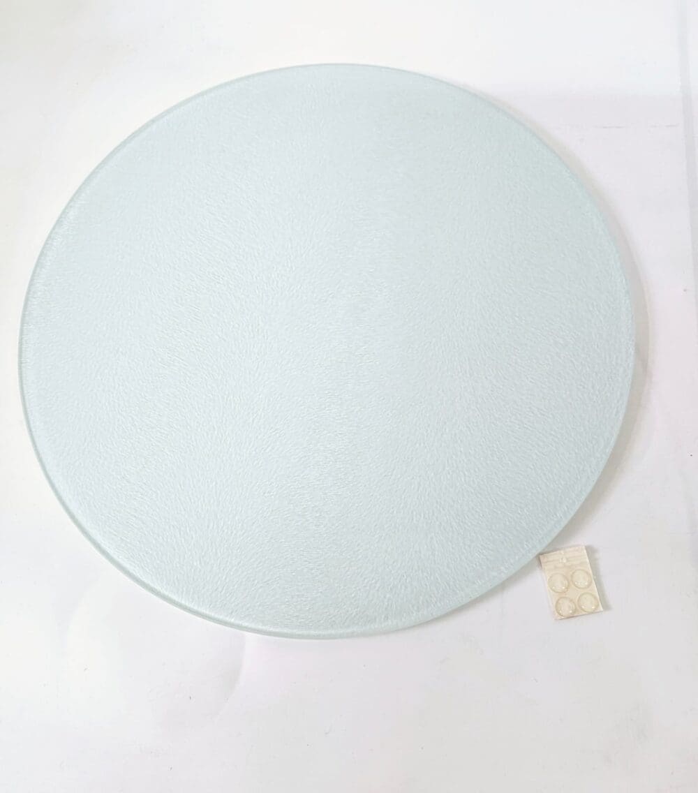 Sublimation Blanks : Round Glass Textured Cutting Boards (Textured)  (TTX)