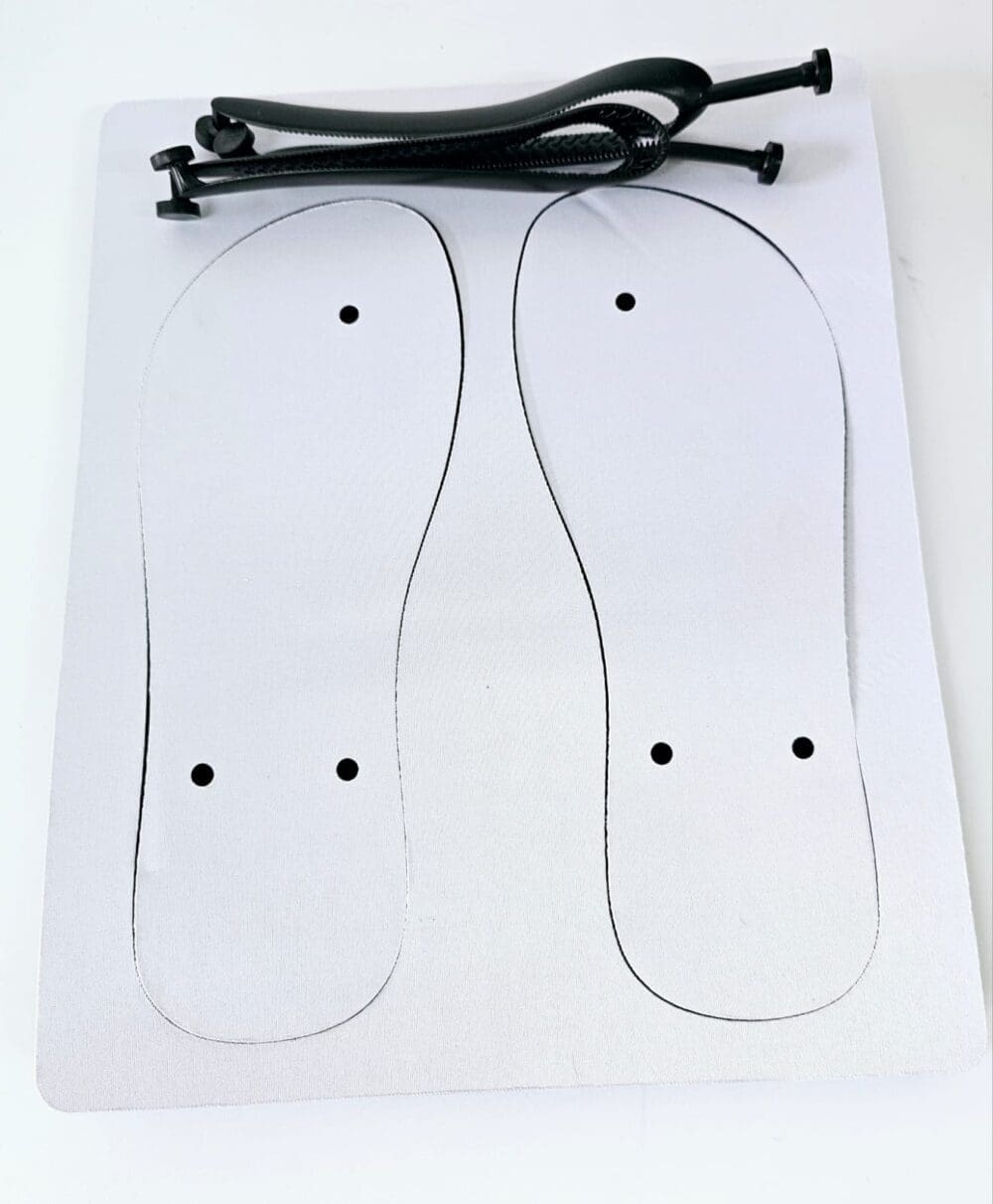 Sublimation Blanks : Rubber Flip Flops (TTX)