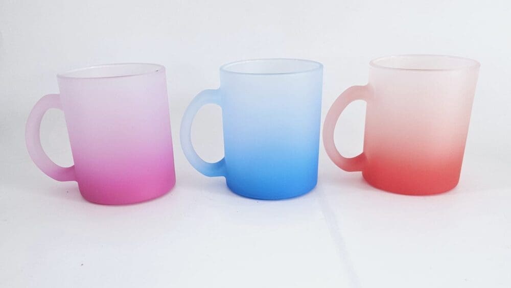 Sublimation Blanks : 11oz Coloured Frosted Mugs (TTX)