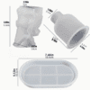 Resin & Epoxy : 3 Piece Silicone Face Vase Design, Tall Ribbed Vase and Oval Tray Mould Set  [Code TU184_F)