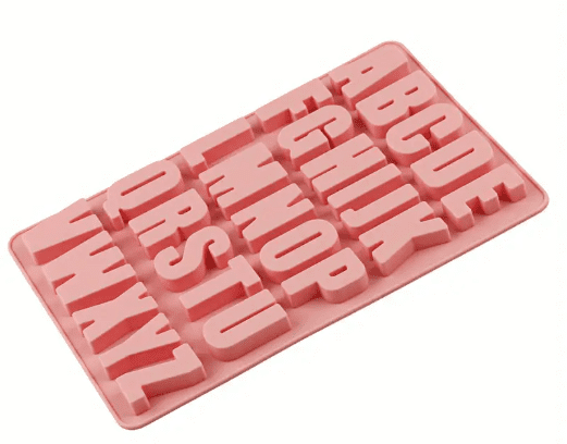 Arts & Craft : Alpha Mould (1.3cm depth)