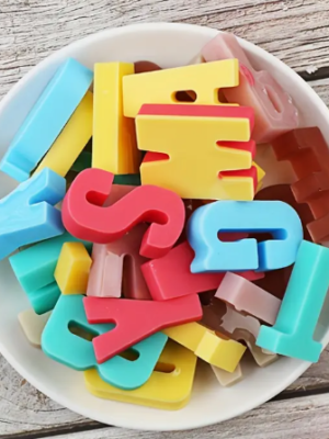 Arts & Craft : Alpha Mould (1.3cm depth)