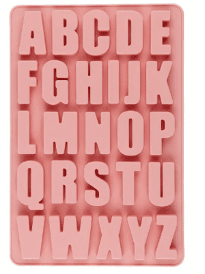 Arts & Craft : Alpha Mould (1.3cm depth)