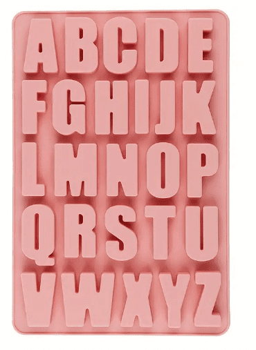 Arts & Craft : Alpha Mould (1.3cm depth)