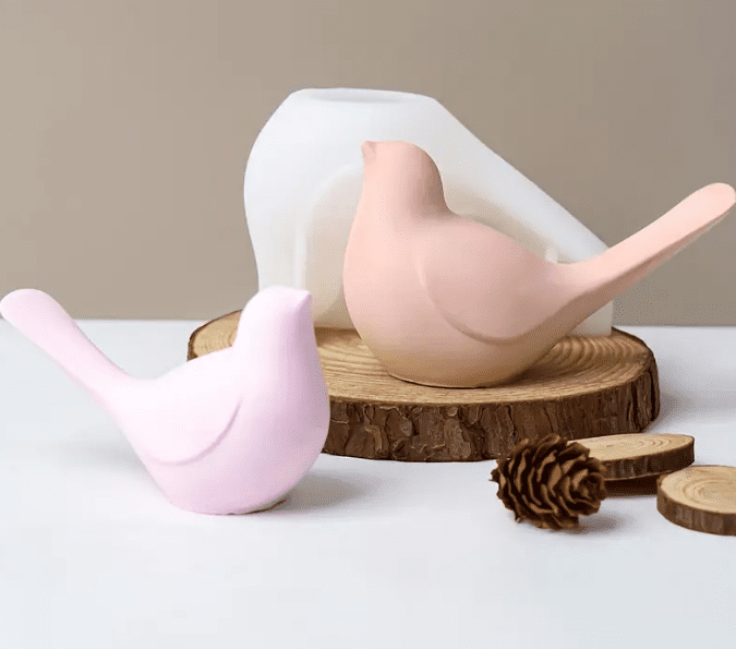 Silicone Mould : 3D Silicone Bird Mould (Small & Big) [BISB)