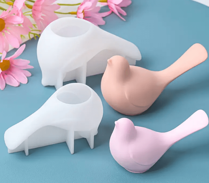 Silicone Mould : 3D Silicone Bird Mould (Small & Big) [BISB)