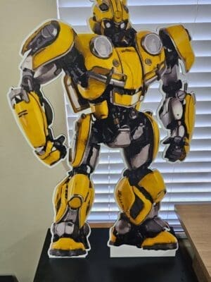 Laser & UV Character Cut Out : Transformer Bumblebee (BB1)