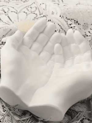 Silicone Mould : Hand Shaped Silicone Mould (CODE HD1)