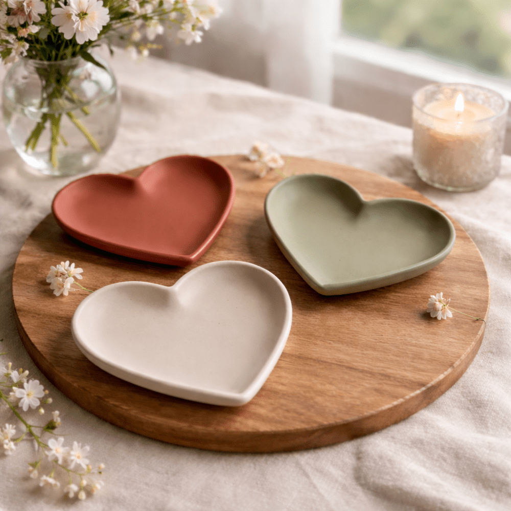 Heart Shaped Silicone Tray Mould (TUM_AO)6 Silicone Mould : Heart Shaped Silicone Tray Mould (TUM_AO)