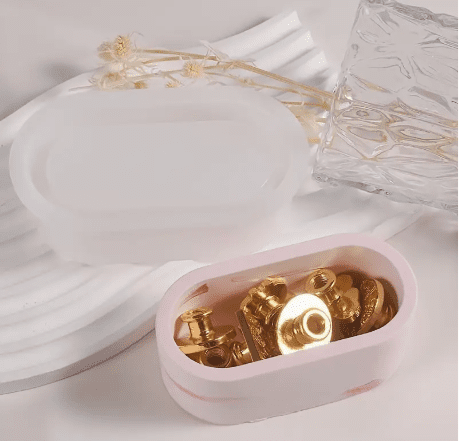 Silicone Moulds : Mini Oval Silicone Mould (MniO)