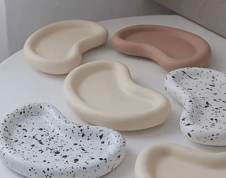 Silicone Moulds : Silicone Bean or Moon Shape Tray Mould (SBM)