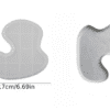 Silicone Moulds : Silicone Resin L-Shaped Wave Mould