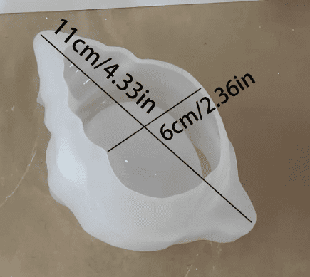 Silicone Moulds : Conch Shell Silicone Mould (Csea1)