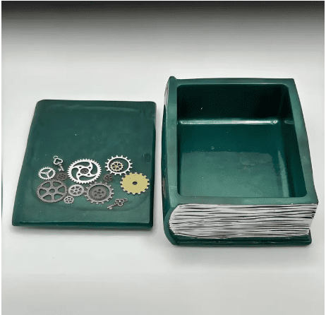 Resin & Epoxy : Vintage Book Silicone Mould (VBM)
