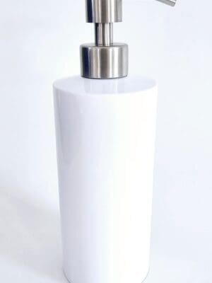 Sublimation Blanks : White Steel Soap Dispenser For Sublimtion