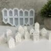 Silicone Mould : 12 Piece Europeans Style Small House Mould (12pcEURO)