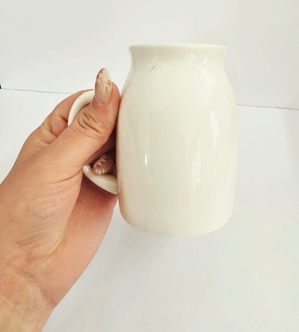 Sublimation Blanks : White Ceramic Milk Jug (TTX)