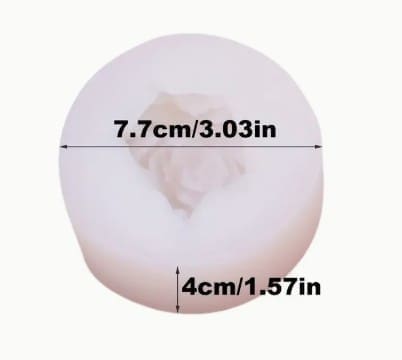 Silicone Mould : 3-D Jasmine Flower Silicone Mould (JSMF)