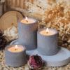 Resin & Epoxy : 4 Piece Oval Tray and S, M, L Round Jars Silicone Moulds (TUM_AL)  + Casting Support Jig for the Vase mould