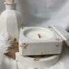 Resin & Epoxy : 4 Piece Oval Tray + Square Storage Container & Polygon Vase (TU184_AH) + Casting Support Jig for the Vase mould