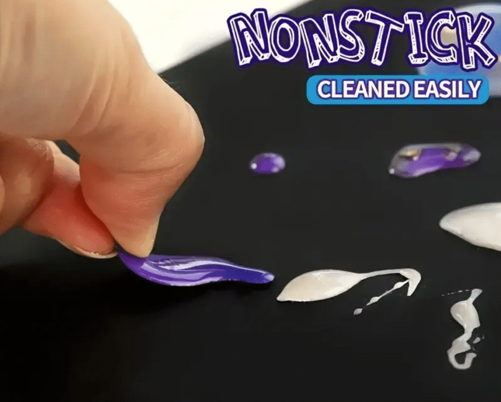 Arts & Crafts : Large Black Silicone Mats (50 by 70cm)