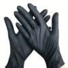 Art & Craft Consumables : Black Disposable Silicone Gloves (Pack of 25 & 50)