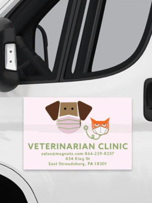 UV DTF : Direct Print to Car Magnets (Various sizes)