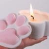 Silicone Moulds : Paw Shaped Storage Box Silicone Mould (PAQ)