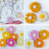 Silicone Mould : Silicone Daisy Flower Mould (With Hole & Without) (SDFM)