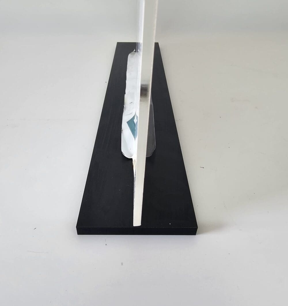 3D UV Print : Direct to 3mm CLEAR Acrylic Boards with lip & 6mm Black Melamine or 5mm Clear Acrylic Stand (A6, A5, A4 & A3, Portrait or Landscape)